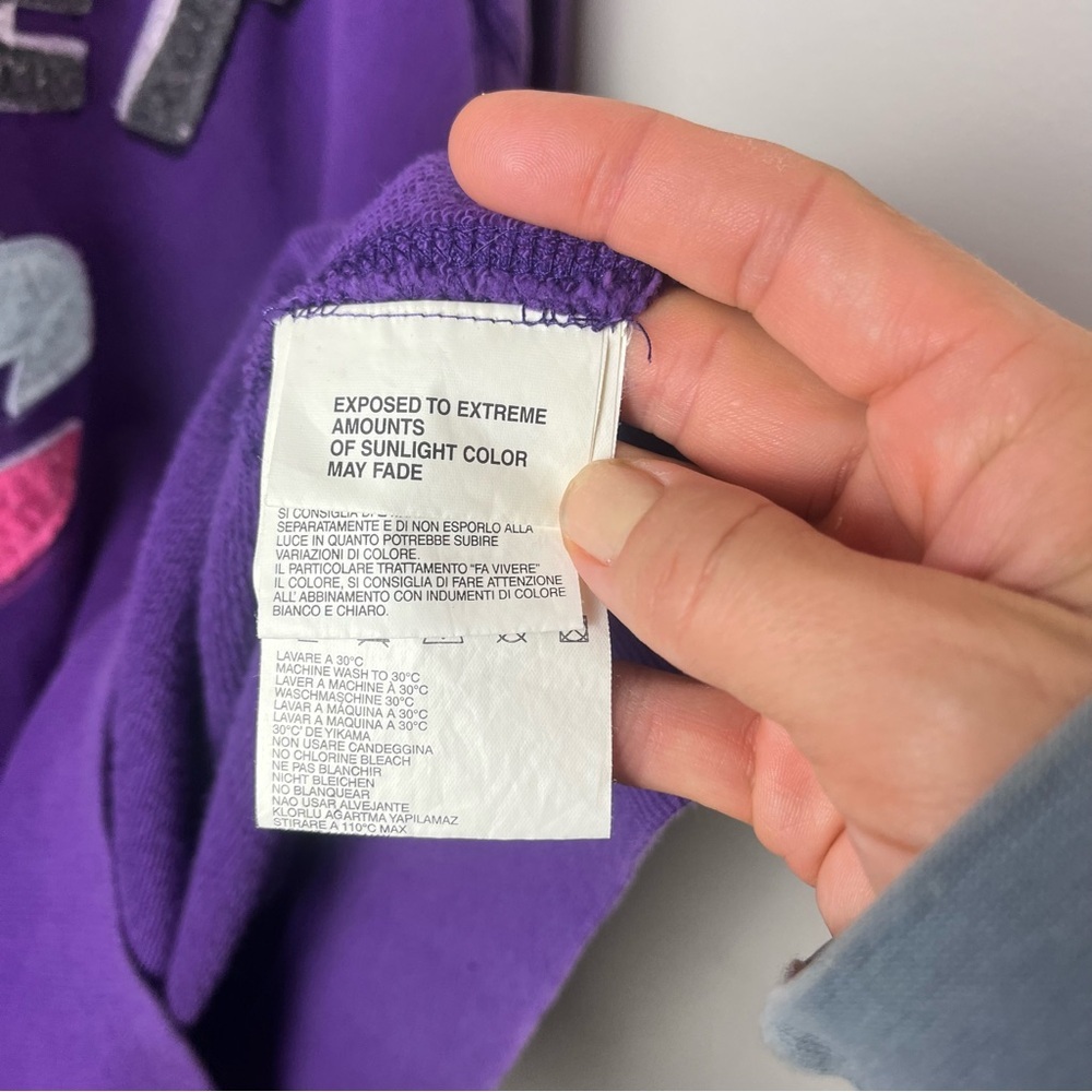 DIESEL Sunset Graphic Purple Sweatshirt Size XL - Picture 6 of 8